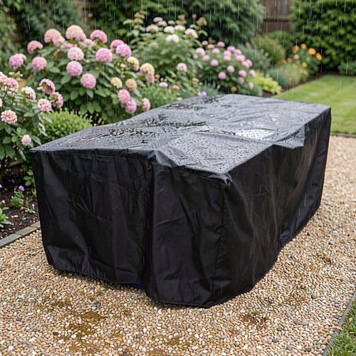 Weather resistant black oxford - resistant,