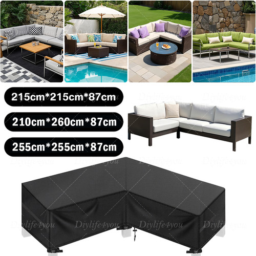 Waterproof rattan corner sofa - corner,